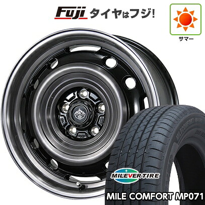 【新品国産車用5穴114.3】 夏タイヤ ホイール4本セット 205/65R15 ミレバー ミレコンフォート MP071(限定) トピー ランドフット XFG 数量限定 6J 15インチ(送料無料)|フジコーポレーション