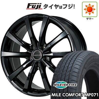 【新品】シエンタ 2022- 夏タイヤ ホイール4本セット 185/65R15 ミレバー ミレコンフォート MP071(限定) ブリヂストン バルミナ LS10 6J 15インチ(送料無料)