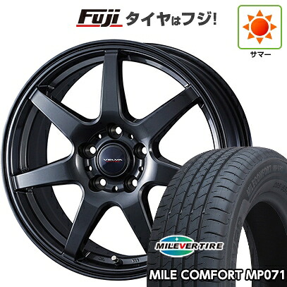 【新品国産車用5穴114.3】 夏タイヤ ホイール4本セット 205/65R15 ミレバー ミレコンフォート MP071(限定) WEDS ウェッズ ヴェルバ ワンダー 6J 15インチ(送料無料)|フジコーポレーション