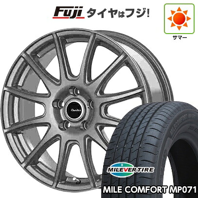 【新品】シエンタ 2015-22 夏タイヤ ホイール4本セット 185/60R15 ミレバー ミレコンフォート MP071(限定) テクノピア カリテス S12 6J 15インチ(送料無料)