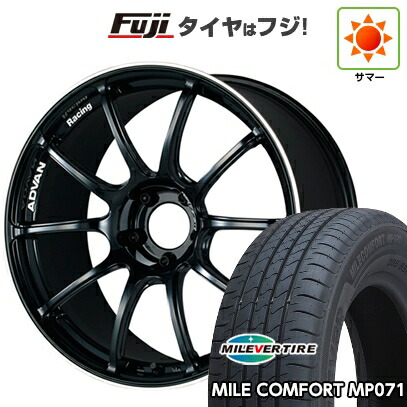 【新品国産車用5穴114.3】 夏タイヤ ホイール4本セット 205/60R16 96 W XL ミレバー ミレコンフォート MP071(限定) ヨコハマ アドバンレーシング RZII 7J 16インチ(送料無料)|フジコーポレーション