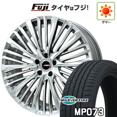 【新品】60系プリウス 夏タイヤ ホイール4本セット 195/50R19 ミレバー ポイズ MP073(限定) プレミックス MER-X(平座ナット) 6.5J 19インチ(送料無料)|フジコーポレーション