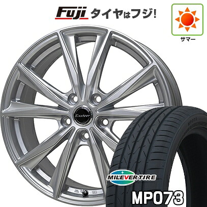 【新品】60系プリウス 夏タイヤ ホイール4本セット 195/50R19 ミレバー ポイズ MP073(限定) ホットスタッフ エクスターST 7J 19インチ(送料無料)｜フジコーポレーション