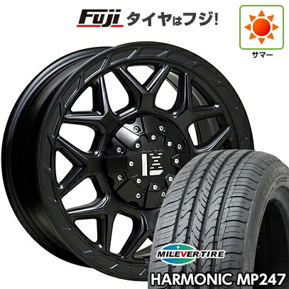 【新品】ヤリスクロス 夏タイヤ ホイール4本セット 205/65R16 ミレバー ハーモニック MP247(限定) オフビート レクセル インフェルノ 7J 16インチ(送料無料)|フジコーポレーション