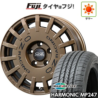 【新品】ヤリスクロス 夏タイヤ ホイール4本セット 205/65R16 ミレバー ハーモニック MP247(限定) OZ ラリーレーシング 7J 16インチ(送料無料)