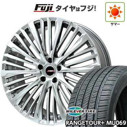 【新品国産車用5穴114.3】 夏タイヤ ホイール4本セット 235/60R18 ミレバー レンジツアープラスMU069（限定） プレミックス MER-X 7J 18インチ(送料無料)