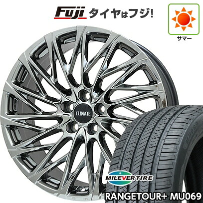 【新品国産車用5穴114.3】 夏タイヤ ホイール4本セット 235/40R19 ミレバー レンジツアープラスMU069(限定) クライメイト 鳳凰(HOUOH) 8.5J 19インチ(送料無料)|フジコーポレーション