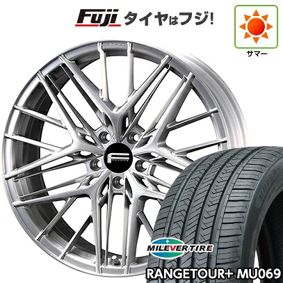 【新品国産車用5穴114.3】 夏タイヤ ホイール4本セット 235/55R20 ミレバー レンジツアープラスMU069（限定） ケースペック SILK BLAZE ファヴォーレ F535 8.5J 20インチ(送料無料)