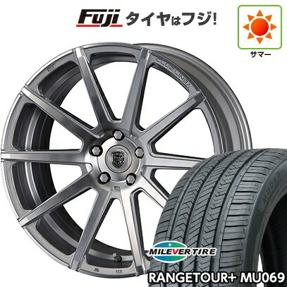 【新品国産車用5穴114.3】 夏タイヤ ホイール4本セット 235/55R20 ミレバー レンジツアープラスMU069(限定) クリムソン クラブリネア マルディーニ FF 8.5J 20インチ(送料無料)|フジコーポレーション