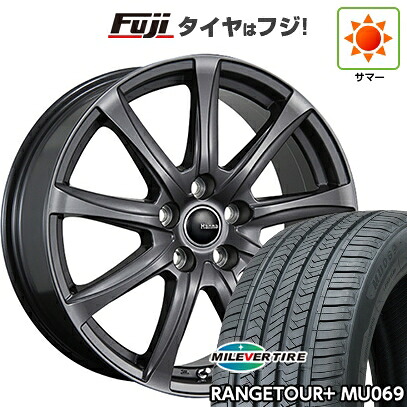 【新品国産車用5穴114.3】 夏タイヤ ホイール4本セット 245/45R20 ミレバー レンジツアープラスMU069（限定） TWS ハンナ TL9 トヨタ･レクサス専用 8.5J 20インチ(送料無料)｜フジコーポレーション