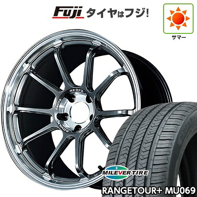 【新品国産車用5穴114.3】 夏タイヤ ホイール4本セット 235/40R19 ミレバー レンジツアープラスMU069（限定） ヨコハマ アドバンレーシング RZ-DF2 8.5J 19インチ(送料無料) 226,950円