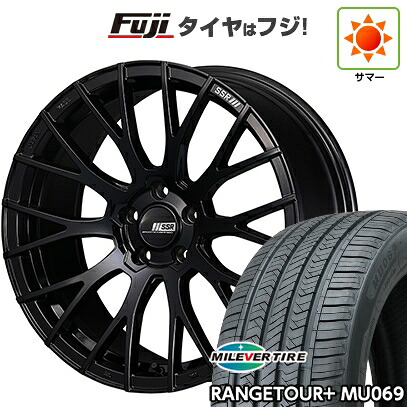 【新品国産車用5穴114.3】 夏タイヤ ホイール4本セット 235/55R20 ミレバー レンジツアープラスMU069(限定) SSR ライナー M10モノブロック 8.5J 20インチ(送料無料)|フジコーポレーション