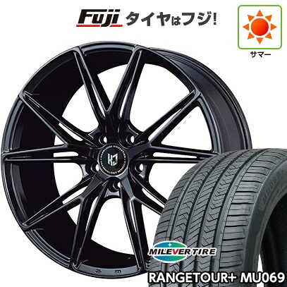 【新品国産車用5穴114.3】 夏タイヤ ホイール4本セット 235/55R20 ミレバー レンジツアープラスMU069（限定） コーセイ レヴゲイン VW55S 8.5J 20インチ(送料無料)