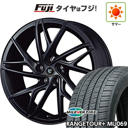 【新品】40系アルファード/ヴェルファイア用 夏タイヤ ホイール4本セット 245/45R20 ミレバー レンジツアープラスMU069（限定） コーセイ レヴゲイン NR35S トヨタ・レクサス車専用 8.5J 20インチ(送料無料)