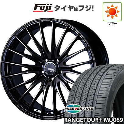 【新品国産車用5穴114.3】 夏タイヤ ホイール4本セット 235/40R19 ミレバー レンジツアープラスMU069（限定） SSR ブリッカー 01F 9.5J 19インチ(送料無料)｜フジコーポレーション