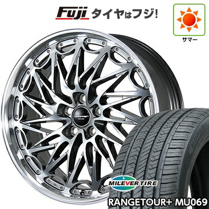 【新品】40系アルファード/ヴェルファイア用 夏タイヤ ホイール4本セット 245/45R20 ミレバー レンジツアープラスMU069（限定） トピー ドルフレン エクスクルーシブ TLM-02 数量限定 トヨタ･レクサス車専用 8.5J 20インチ(送料無料)｜フジコーポレーション