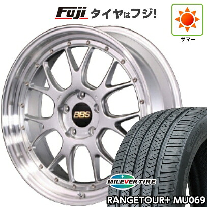 【新品国産車用5穴114.3】 夏タイヤ ホイール4本セット 235/40R19 ミレバー レンジツアープラスMU069（限定） BBS JAPAN LM-R 8.5J 19インチ(送料無料)｜フジコーポレーション