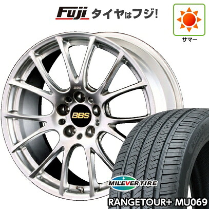 【新品国産車用5穴114.3】 夏タイヤ ホイール4本セット 235/40R19 ミレバー レンジツアープラスMU069（限定） BBS JAPAN RE-V 8.5J 19インチ(送料無料)｜フジコーポレーション
