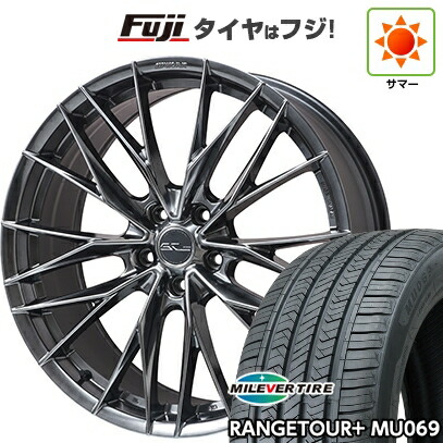 【新品国産車用5穴114.3】 夏タイヤ ホイール4本セット 235/60R18 ミレバー レンジツアープラスMU069（限定） WORK ワーク シュヴァート ブルネン LX 7.5J 18インチ(送料無料) 104,005円