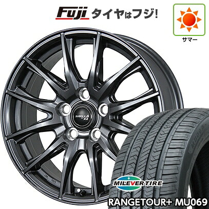 【新品国産車用5穴114.3】 夏タイヤ ホイール4本セット 225/65R17 ミレバー レンジツアープラスMU069(限定) トピー シビラ NEXT X2 7J 17インチ(送料無料)|フジコーポレーション