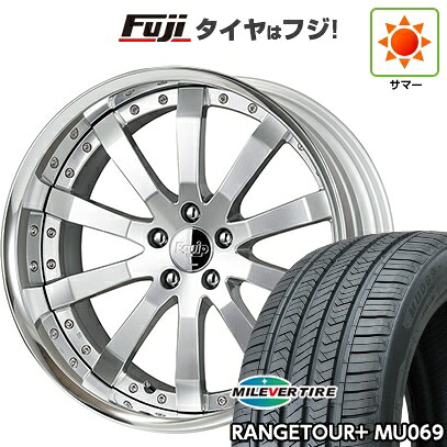 【新品国産車用5穴114.3】 夏タイヤ ホイール4本セット 235/55R20 ミレバー レンジツアープラスMU069(限定) WORK ワーク エクイップ E10 8.5J 20インチ(送料無料)|フジコーポレーション