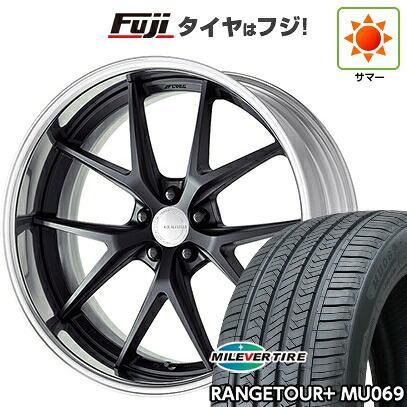 【新品】40系アルファード/ヴェルファイア用 夏タイヤ ホイール4本セット 245/45R20 ミレバー レンジツアープラスMU069（限定） WORK ワーク グノーシスRX RXS 8.5J 20インチ(送料無料)｜フジコーポレーション