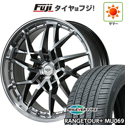 【新品国産車用5穴114.3】 夏タイヤ ホイール4本セット 235/55R20 ミレバー レンジツアープラスMU069（限定） トピー ドルフレン ゴディオ 数量限定 8.5J 20インチ(送料無料)｜フジコーポレーション