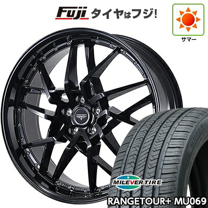 【新品国産車用5穴114.3】 夏タイヤ ホイール4本セット 245/35R21 ミレバー レンジツアープラスMU069（限定） トピー ドルフレン ゴディオ 数量限定 8.5J 21インチ(送料無料) 85,910円