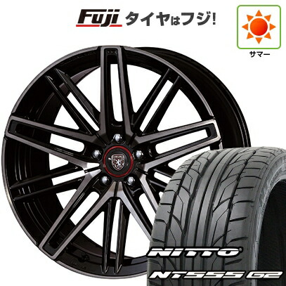 【パンク保証付き】【新品国産車用5穴114.3】 夏タイヤ ホイール4本セット 245/30R20 ニットー NT555 G2 クリムソン クラブリネア カッサーノ FF 8.5J 20インチ(送料無料)