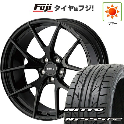 【パンク保証付き】【新品国産車用5穴114.3】 夏タイヤ ホイール4本セット 235/35R20 ニットー NT555 G2 TOMS トムス(トヨタ車専用) TWF03 8.5J 20インチ(送料無料)｜フジコーポレーション 255,195円