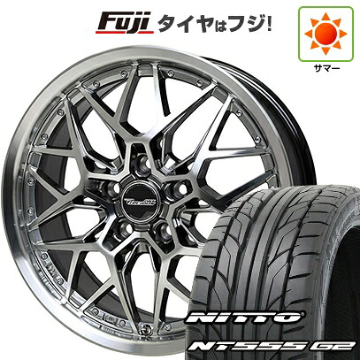 【パンク保証付き】【新品国産車用5穴114.3】 夏タイヤ ホイール4本セット 245/30R20 ニットー NT555 G2 ホットスタッフ プレシャス アストM5 8.5J 20インチ(送料無料)