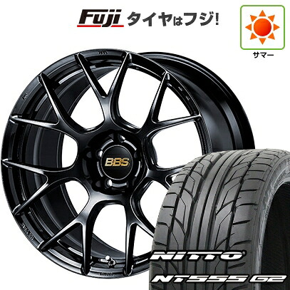 【パンク保証付き】【新品国産車用5穴114.3】 夏タイヤ ホイール4本セット 235/35R20 ニットー NT555 G2 BBS JAPAN RE-V7 8J 20インチ(送料無料)