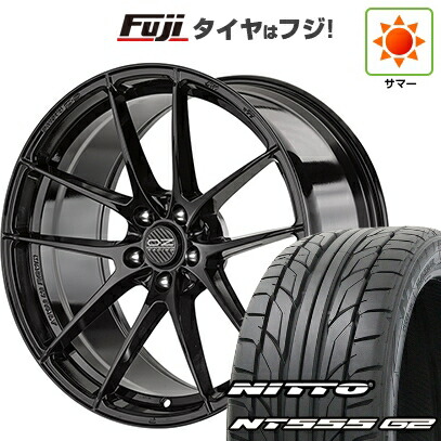 【パンク保証付き】【新品国産車用5穴114.3】 夏タイヤ ホイール4本セット 245/35R19 ニットー NT555 G2 OZ レッジェーラHLT 8J 19インチ(送料無料) 237,900円