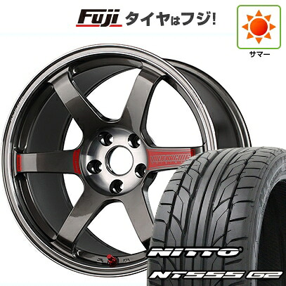 【パンク保証付き】【新品国産車用5穴114.3】 夏タイヤ ホイール4本セット 235/35R20 ニットー NT555 G2 RAYS レイズ ボルクレーシング TE37 サーガ SL 8.5J 20インチ(送料無料)|フジコーポレーション