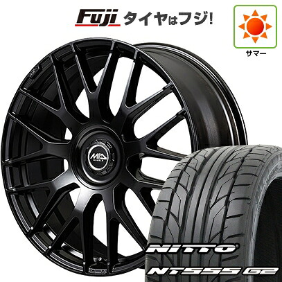 【パンク保証付き】【新品】40系アルファード/ヴェルファイア用 夏タイヤ ホイール4本セット 245/40R21 ニットー NT555 G2 MID WHEELS MID EXCLUSIVE 029M 8.5J 21インチ(送料無料)