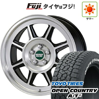【新品国産車用5穴114.3】 夏タイヤ ホイール4本セット 225/65R17 トーヨー オープンカントリー A/T III RWL/RBL ハヤシレーシング ハヤシストリート タイプSTL 7.5J 17インチ(送料無料)|フジコーポレーション