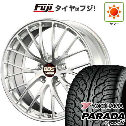 【新品国産車用5穴114.3】 夏タイヤ ホイール4本セット 235/55R20 ヨコハマ PARADA Spec-X BBS JAPAN RZ-D 8.5J 20インチ(送料無料)