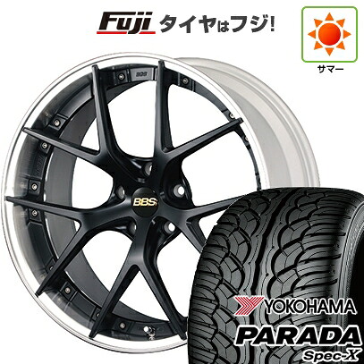 【新品国産車用5穴114.3】 夏タイヤ ホイール4本セット 235/55R20 ヨコハマ PARADA Spec-X BBS JAPAN RI-S 8.5J 20インチ(送料無料)｜フジコーポレーション