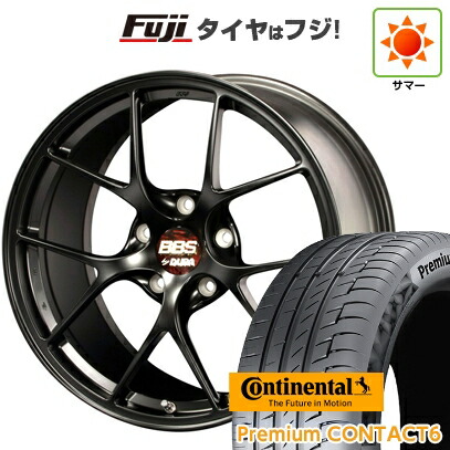 【新品国産車用5穴114.3】 夏タイヤ ホイール4本セット 245/40R21 コンチネンタル コンチ プレミアムコンタクト6(限定) BBS JAPAN RI-D 9J 21インチ(送料無料)|フジコーポレーション