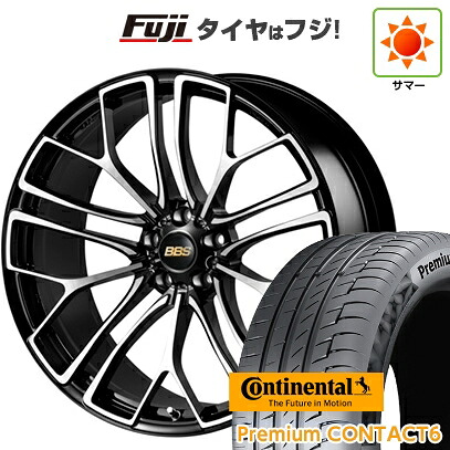 【新品国産車用5穴114.3】 夏タイヤ ホイール4本セット 245/40R21 コンチネンタル コンチ プレミアムコンタクト6(限定2024年製) BBS JAPAN RE-X 9J 21インチ(送料無料)