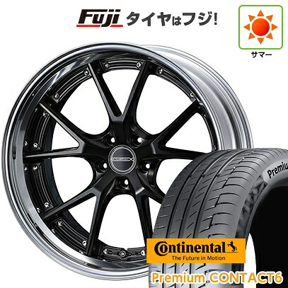 【新品】クラウンセダン 夏タイヤ ホイール4本セット 245/40R21 コンチネンタル コンチ プレミアムコンタクト6(限定) WEDS ウェッズ マーベリック 905S 9J 21インチ(送料無料)