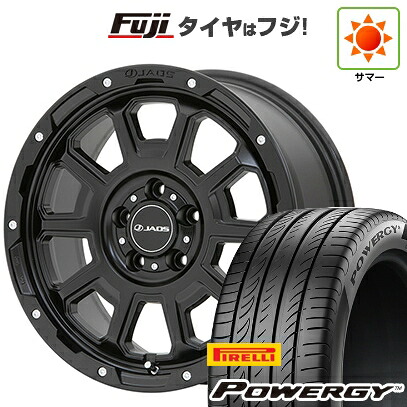 【新品国産車用5穴114.3】 夏タイヤ ホイール4本セット 215/60R17 ピレリ パワジー ジャオス アダマスBL5 7.5J 17インチ(送料無料)
