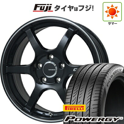 【新品】ライズ/ロッキー（ハイブリッド） 夏タイヤ ホイール4本セット 195/60R17 ピレリ パワジー レアマイスター CS-V6(グロスブラック/ラインポリッシュ) 7J 17インチ(送料無料)