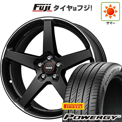 【新品国産車用5穴114.3】 夏タイヤ ホイール4本セット 235/55R18 ピレリ パワジー モモ ファイブ 8J 18インチ(送料無料)｜フジコーポレーション