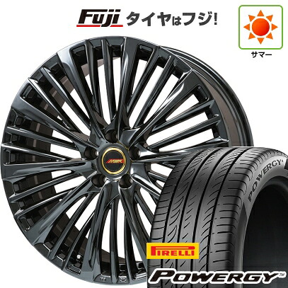 【新品】60系プリウス 夏タイヤ ホイール4本セット 195/50R19 ピレリ パワジー プレミックス MER-X(平座ナット) 6.5J 19インチ(送料無料)