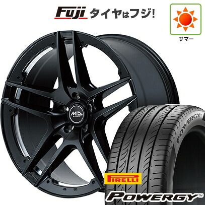 【新品国産車用5穴114.3】 夏タイヤ ホイール4本セット 235/55R19 ピレリ パワジー MID WHEELS MID EXCLUSIVE MTW TW025 7.5J 19インチ(送料無料)