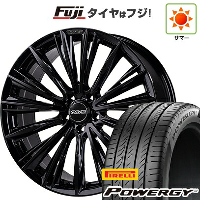 【新品国産車用5穴114.3】 夏タイヤ ホイール4本セット 235/60R18 ピレリ パワジー RAYS レイズ ベルサス クラフトコレクション ヴォウジェ LIMITED (GX) 7J 18インチ(送料無料)｜フジコーポレーション