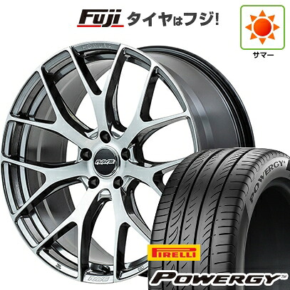 【新品国産車用5穴114.3】 夏タイヤ ホイール4本セット 235/55R19 ピレリ パワジー RAYS レイズ ホムラ 2X7FT 7J 19インチ(送料無料) 139,800円