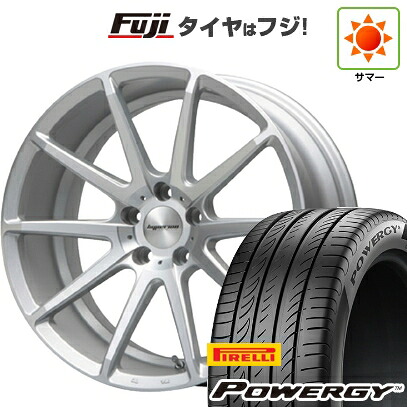 【新品国産車用5穴114.3】 夏タイヤ ホイール4本セット 225/40R18 ピレリ パワジー MLJ ハイペリオン CVX 8J 18インチ(送料無料)｜フジコーポレーション