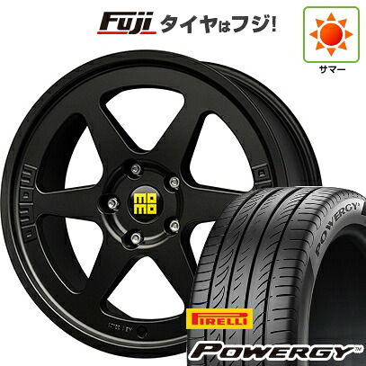 【新品国産車用5穴114.3】 夏タイヤ ホイール4本セット 235/55R18 ピレリ パワジー モモ ヘリテージ 6 8J 18インチ(送料無料)｜フジコーポレーション